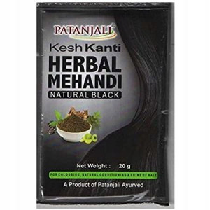 Patanjali Ziołowa henna do włosów naturalna czerń