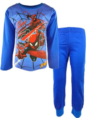 Piżama komplet do spania Spiderman spodnie bluzka 98