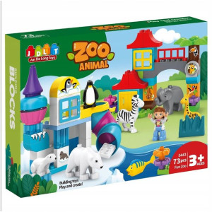 Klocki Jdlt 5443 Zoo Ze Zwierzetami 73 El