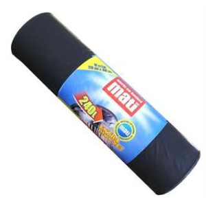 Worki Na Śmieci 240l 10 Sztuk Czarne Mati