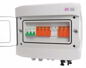 Rozdzielnica Pv 1000v Dc/ac 1 String Fotowoltaika