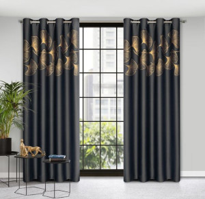 Zasłona Gotowa Harmony 140x250 Cm Czarny