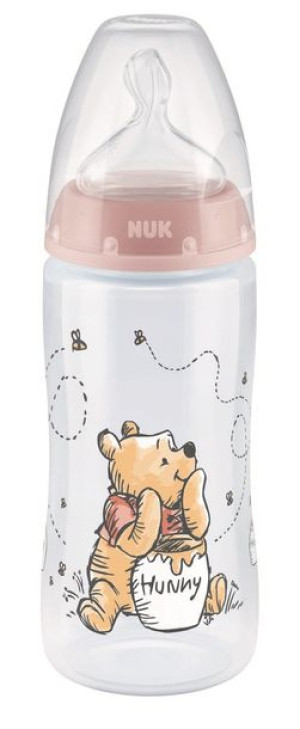 Butelka Kubuś Puchatek FC+ 300 ml smoczek silikon M 0-6m NUK