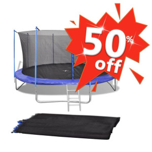 Siatka zabezpieczająca do okrągłej trampoliny 3,66 m