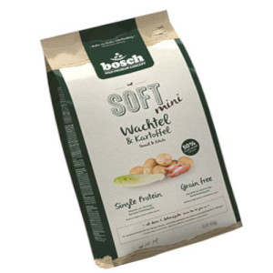 Bosch SOFT MINI Quail & Potato (mięso przepiórki i ziemniaki) 2.5kg
