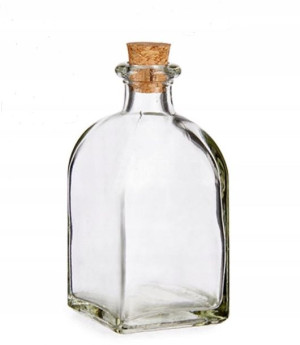 Butelka Szklana Z Korkiem 250ml Nalewki Sok Wino