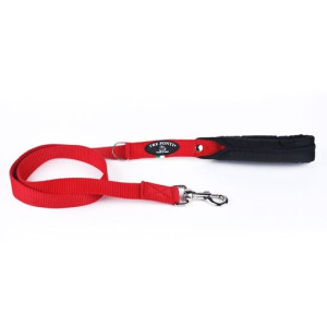 Smycz TRE PONTI dla dużego psa 115 cm czerwona