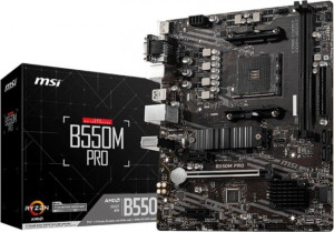 Płyta główna MSI B550M PRO microATX DDR4 AMD Ryzen