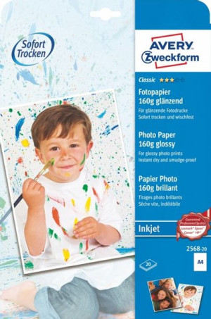 Papier Avery Zwckform fotograficzny błyszczący 160