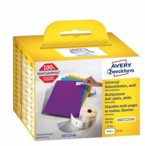 Avery Zweckform Etykiety uniwersalne w rolce do dr
