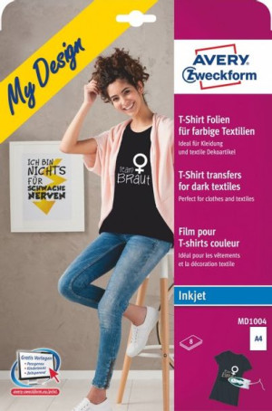 Avery Zweckform Folie do wprasowywania - 8 szt. A4