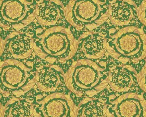 Tapeta Tapety Ornament Złoty Versace