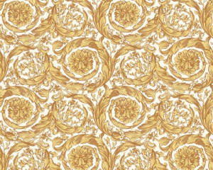 Tapeta Tapety Ornament Złoty Versace