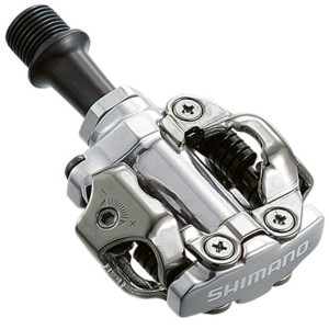 Pedały Aluminium Shimano Spd M540 Bloki Srebrne