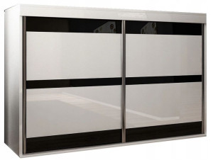 Nowoczesna biała komoda 120cm szafka do salonu