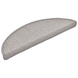 Nakładki na schody, 15 szt., 56 x 17 x 3 cm, taupe