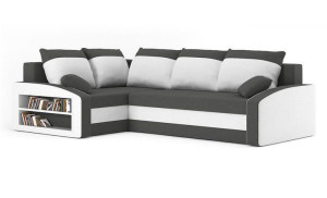 Narożnik GRANDE półka Funkcja Spania Sofa Rogówka Bonel + Tkanina
