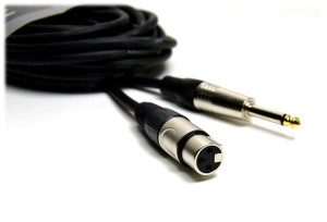 Profesjonalny Kabel Mikrofonowy Jack6,3 - XLR 15m