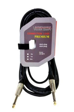Profesjonalny Kabel MONO JACK-JACK 5m JACK6,3