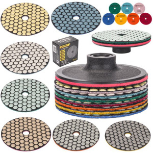Tarcza Diamentowa Zestaw Do Szlifowania Gresu Dysk Pm-dpp-100ts Pm1109