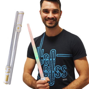 Miecz świetlny podwójny 96CM (2 miecze)