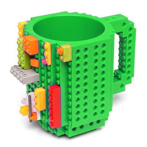 Klockowy Kreatywny Kubek Lego zestaw Prezent Kolor