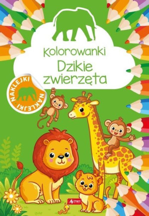 Dzikie zwierzęta. Kolorowanka