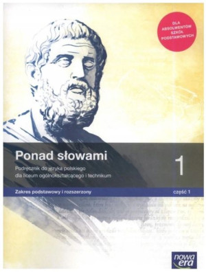 Język Polski LO 1 Ponad słowami cz.1 Podręcznik ZPiR