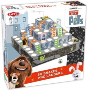 Sekretne Życie Zwierzaków 3d Game Snakes&Ladders