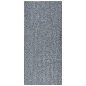 Dywanik pochłaniający zabrudzenia, 100x250 cm, niebiesko-szary