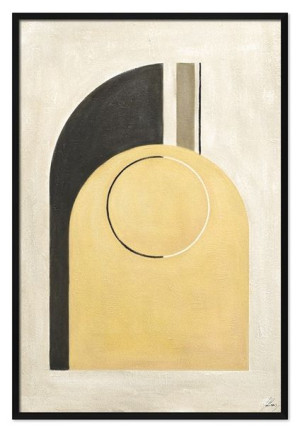 Obraz olejny ręcznie malowany 63x93cm Abstrakcja