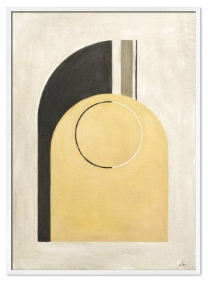 Obraz olejny ręcznie malowany 53x73cm Abstrakcja