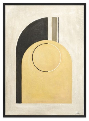 Obraz olejny ręcznie malowany 53x73cm Abstrakcja