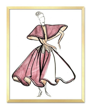Obraz na płótnie glamour 43x53cm
