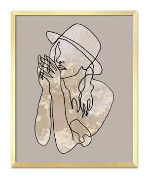 Obraz na płótnie glamour 43x53cm