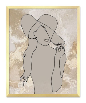 Obraz na płótnie glamour 43x53cm