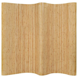 Parawan bambusowy, 250 x 165 cm, naturalny