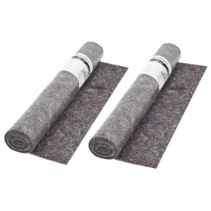 Filcowe maty malarskie, 2 szt., 50 m, 180 g/m², szare