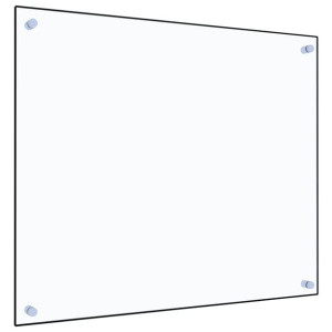 Panel ochronny do kuchni, przezroczysty, 70x60 cm, szkło