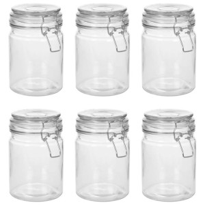 Słoiki z zamknięciem pałąkowym, 6 szt., 750 ml