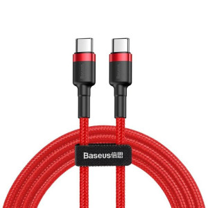 Kabel 60W 3A 1m USB-C na USB-C Power Delivery 2.0 PD Baseus Cafule Flash Ch