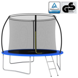 Trampolina z akcesoriami, okrągła, 305x76 cm, 150 kg