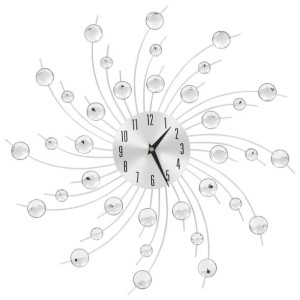 Zegar ścienny z mechanizmem kwarcowym, nowoczesny design, 50 cm