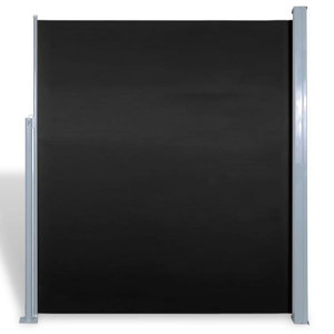 Markiza boczna na taras, 160 x 300 cm, czarna