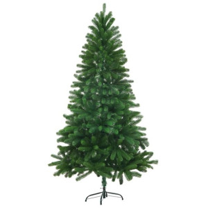Sztuczna choinka z realistycznymi igłami, 150 cm, zielona