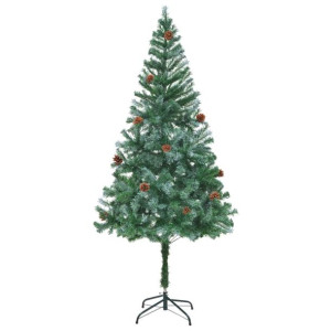 Sztuczna choinka z szyszkami, 180 cm