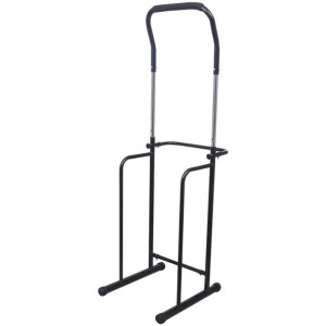 Drążek wolno stojący z regulacją wysokości 175-224 cm czarny