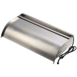 Wylewka Nevada z oświetleniem LED, 60 cm, stal nierdzewna