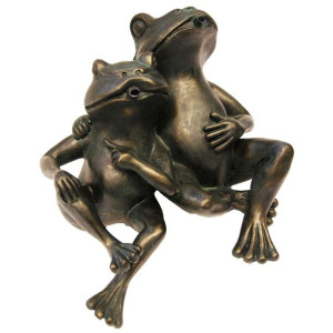 Fontanna wodna 2 żaby, 22 cm, 1386074