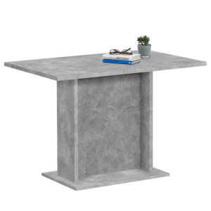 Stół jadalniany, 110 cm, betonowy szary